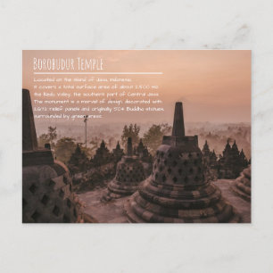 Borobudur Temple Vykort