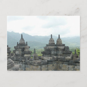 Borobudur Temple, Yogjakarta Vykort