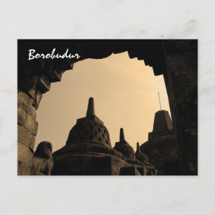 Borobudur Vykort