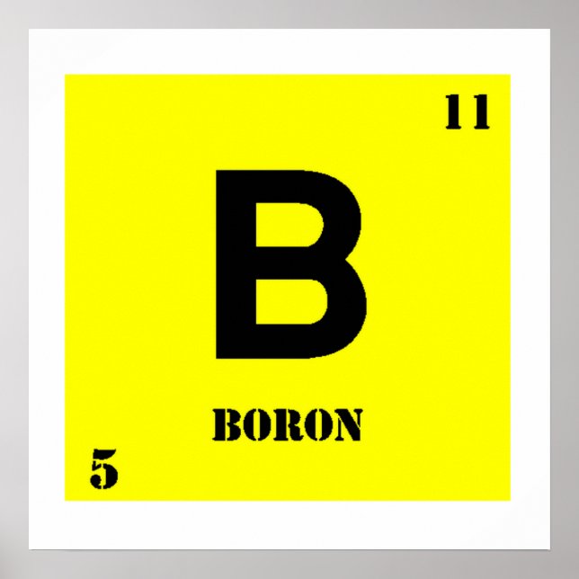 Boron Poster (Framsidan)