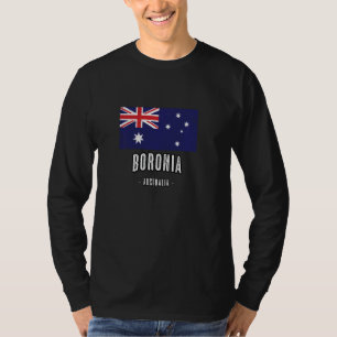 Boronia Australia Aussie City Merch Australian Fl T Shirt