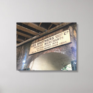 Borough Market London England Photo Art Canvastryck