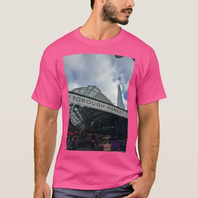 Borough Market - London T Shirt (Framsida)