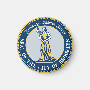 Borough of Brooklyn, New York Magnet
