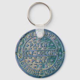 Borough of London Utility Cover Keychain Nyckelring