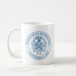 Borough of Manhattan, NYC Coffee Mugg
