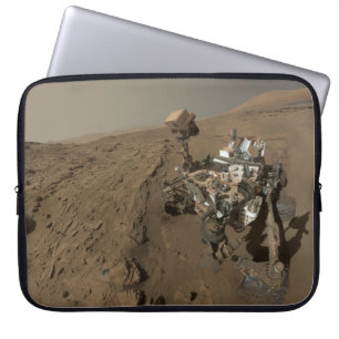 Borrande Mars Curiosity Röd Marslandskap Laptop Fodral