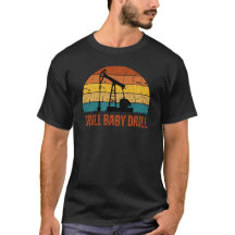 Borrborr Baby Retro Sunset Stil T-shirt