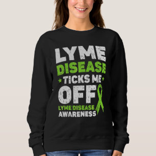 Borrelios Fästingar Gör Mig Arg Borrelia Medvetenh T Shirt
