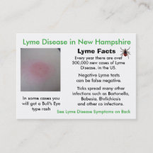 Borrelios i New Hampshire Informationskort
