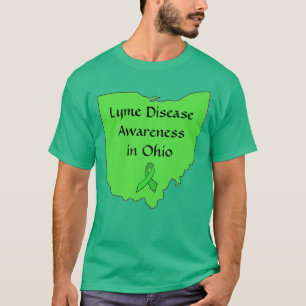 Borrelios i Ohio medvetenhetsbandskjorta Tröja