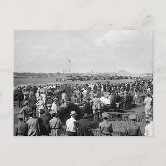 Borrning Fält Luft Circus: 1923 Vykort (Framsida)