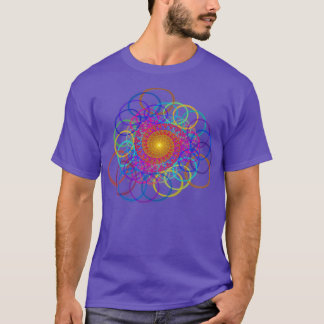 Borromean Ring Spiral T Shirt