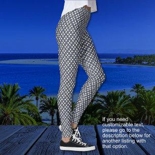 Borromean Rings - Blå Lila och Grå-ingen text Leggings