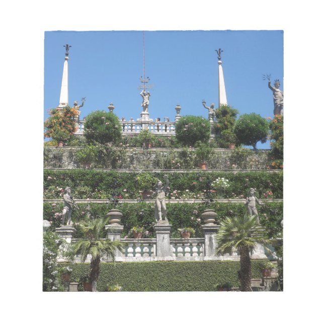 Borromeo Palace i Stresa, Italien Anteckningsblock (Framsida)