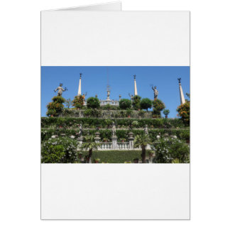 Borromeo Palace i Stresa, Italien Hälsningskort