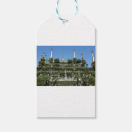 Borromeo Palace i Stresa, Italien Presentetikett