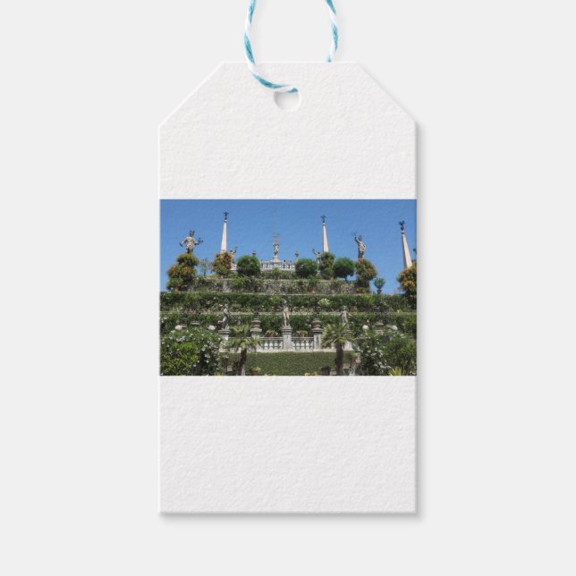 Borromeo Palace i Stresa, Italien Presentetikett (Framsidan)