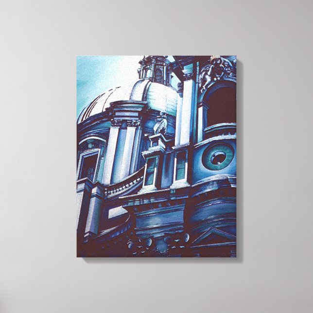 Borrominis Facade Canvastryck (Framsida)