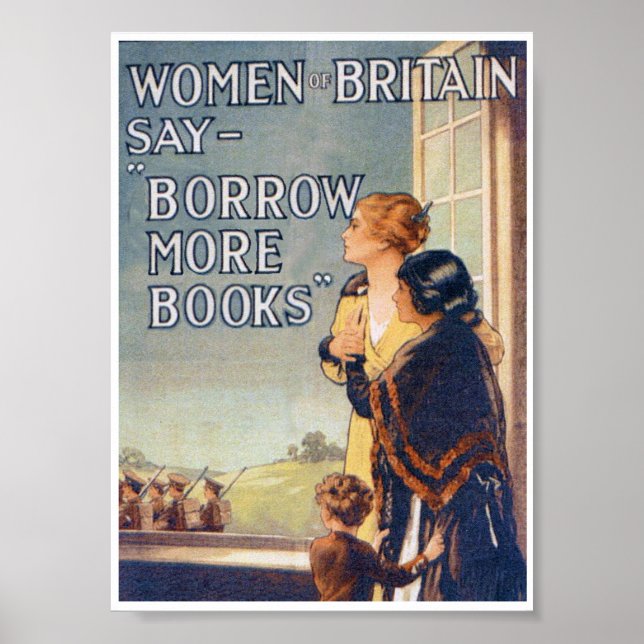 Borrow more bokar poster (Framsidan)