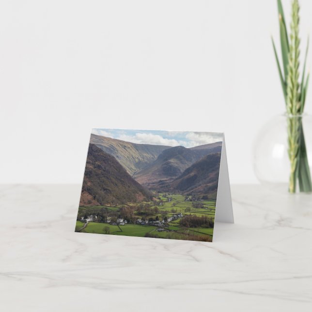 Borrowdale och Stonethwaite Fell Kort (Framsida)