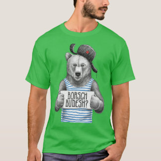 Borsch Budesh familjevän T Shirt