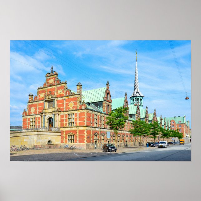 Börshuset, Köpenhamn, Danmark Poster (Framsidan)