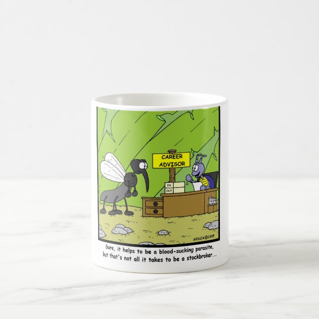 Börsmäklare Kaffemugg (Center)