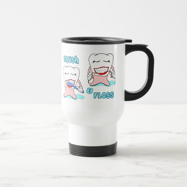 Borsta och Floss Resemugg (Höger)