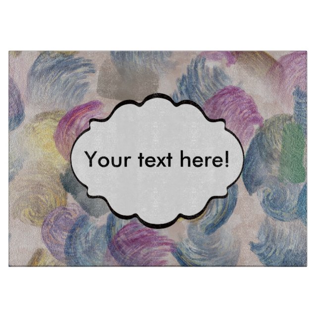 Borsta slår abstrakt design (Framsidan)