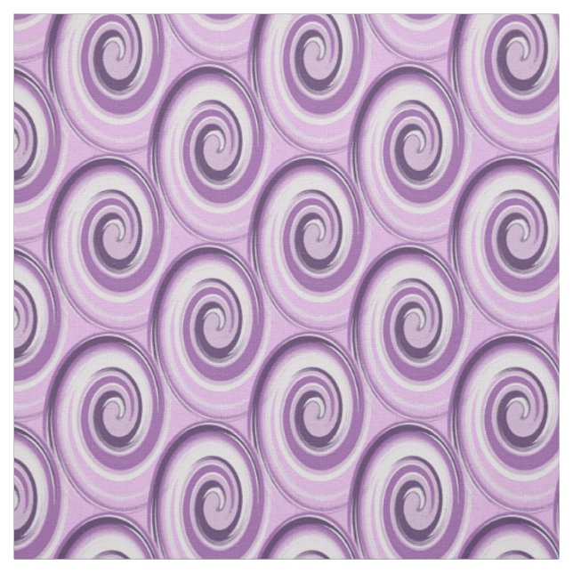 borsta slår den violetta swirl.en tyg (Provkarta)