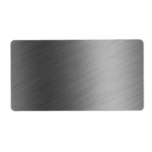 Borstad Aluminum metallLook Fraktsedel