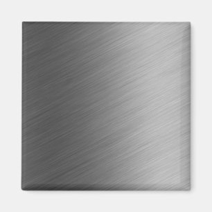 Borstad Aluminum metallLook Magnet