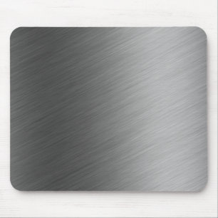 Borstad Aluminum metallLook Musmatta