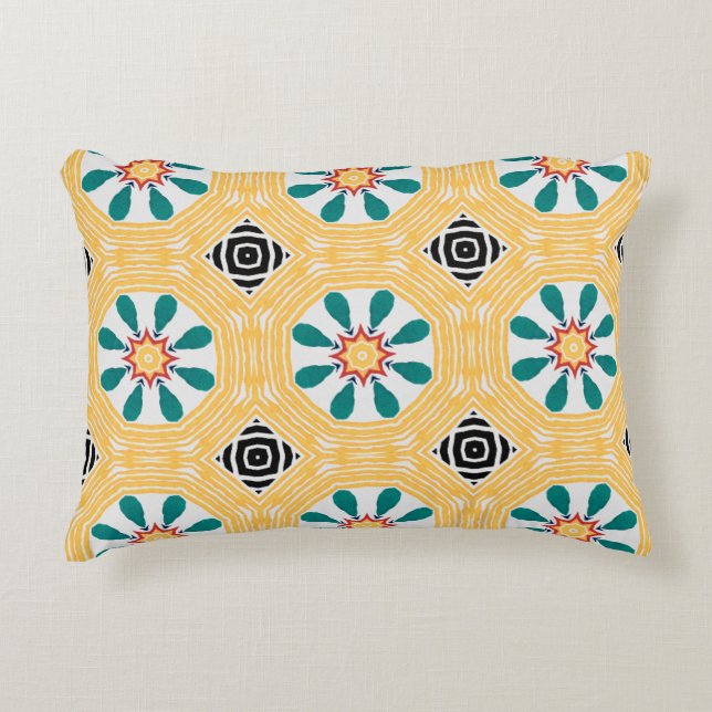 borstad polyester prydnadskudde (Framsidan)