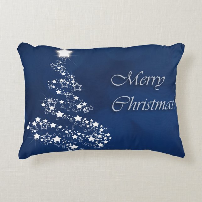 borstad polyester prydnadskudde (Framsidan)