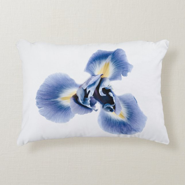 borstad polyester prydnadskudde (Framsidan)