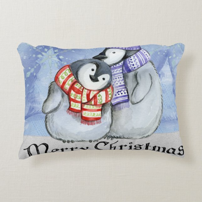 borstad polyester prydnadskudde (Framsidan)