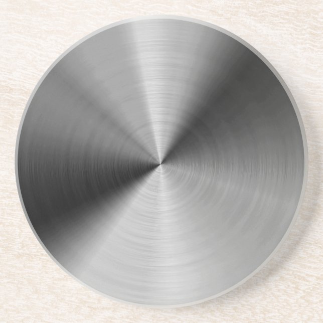 Borstad silvermetall underlägg (Framsidan)