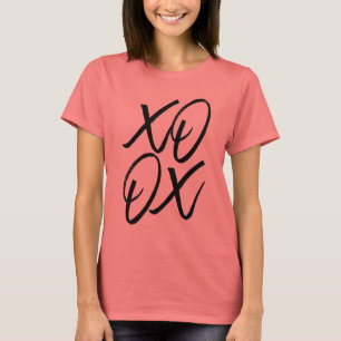 Borstade XO skrivar T Shirt