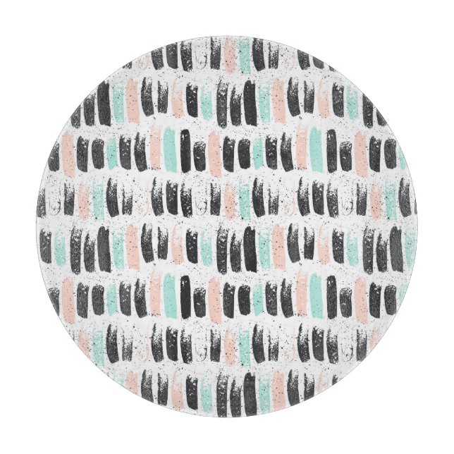 Borstar, & bläck slår mönster (Framsidan)