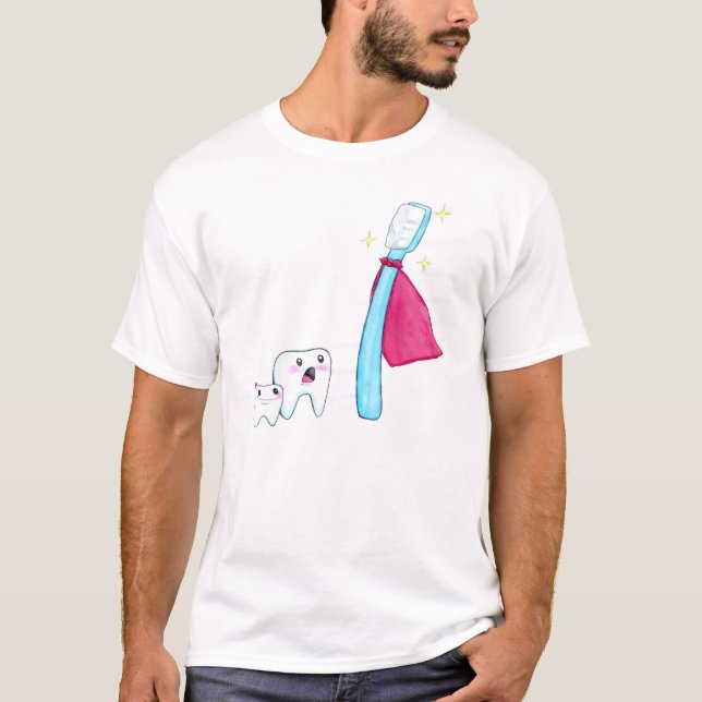 "Borstar toppen!", Utslagsplats Tee Shirt (Framsida)