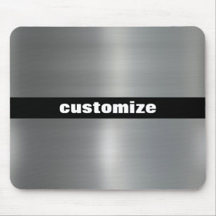 Borstat aluminium musmatta