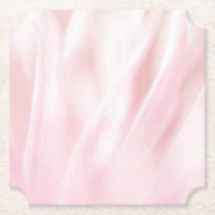 Borstat Rosa Pappers Coaster Underlägg Papper