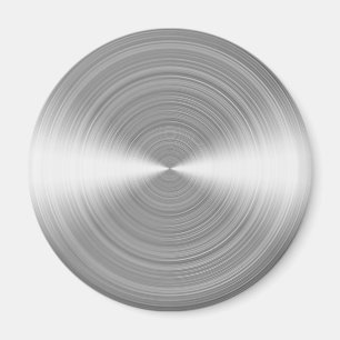 Borstat rostfritt magnet