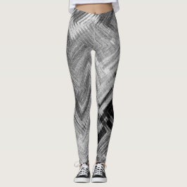 Borstat stålsätta damasker av konstnären C.L. Leggings