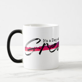 Borste Stroke Motivationscitat Mugg