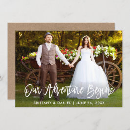 Borstspridd vår äventyr börjar kraftkort inbjudningar