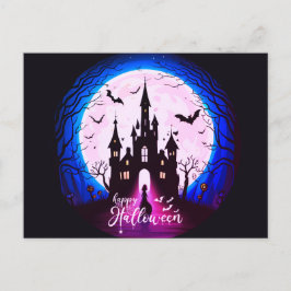 Bort Castle Happy halloween Creepy Helg Vykort