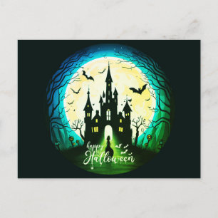 Bort Castle Happy halloween Creepy Helg Vykort
